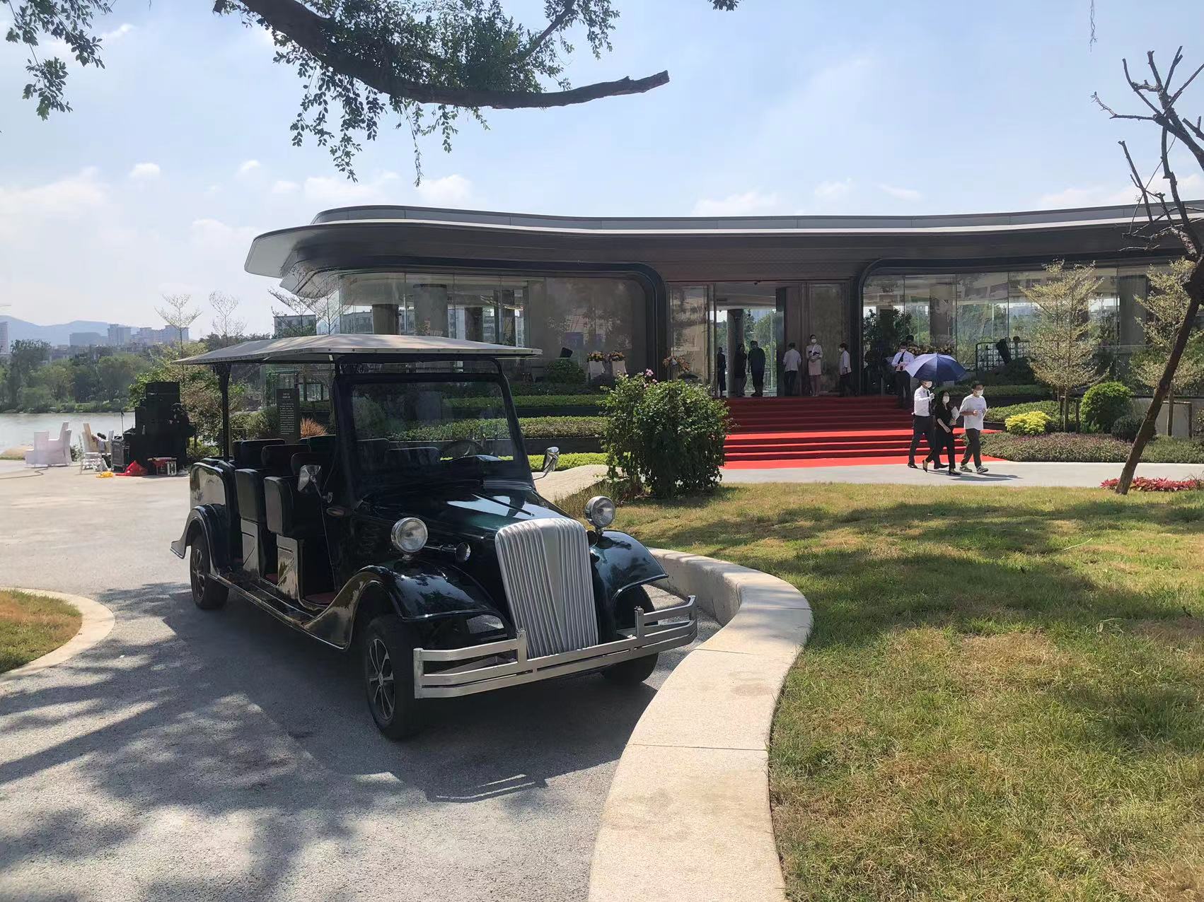 福州建發(fā)朗云營(yíng)銷中心觀光車